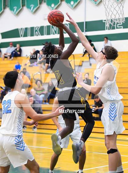 Thumbnail 2 in Estrella Foothills vs. Peoria (Sunnyslope Hoopsgiving Basketball Tournament) photogallery.