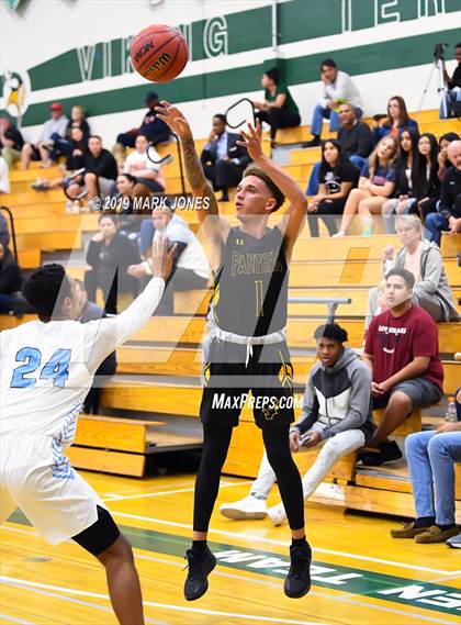 Thumbnail 2 in Estrella Foothills vs. Peoria (Sunnyslope Hoopsgiving Basketball Tournament) photogallery.