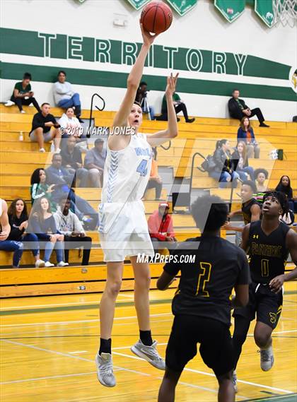 Thumbnail 3 in Estrella Foothills vs. Peoria (Sunnyslope Hoopsgiving Basketball Tournament) photogallery.