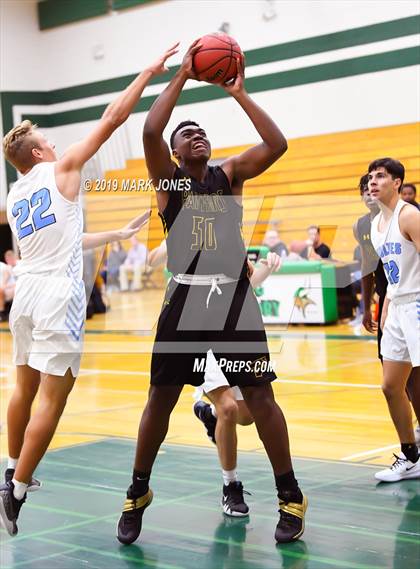 Thumbnail 1 in Estrella Foothills vs. Peoria (Sunnyslope Hoopsgiving Basketball Tournament) photogallery.