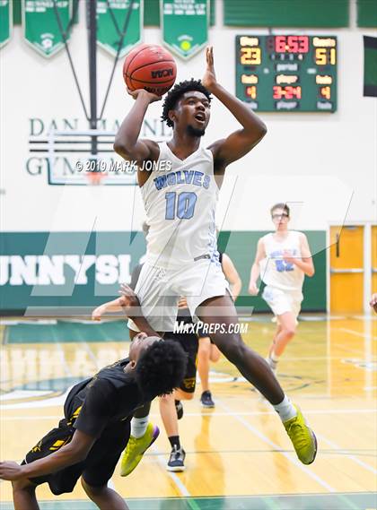 Thumbnail 1 in Estrella Foothills vs. Peoria (Sunnyslope Hoopsgiving Basketball Tournament) photogallery.