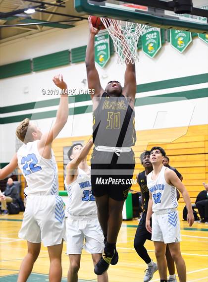 Thumbnail 1 in Estrella Foothills vs. Peoria (Sunnyslope Hoopsgiving Basketball Tournament) photogallery.