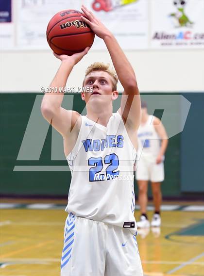 Thumbnail 1 in Estrella Foothills vs. Peoria (Sunnyslope Hoopsgiving Basketball Tournament) photogallery.