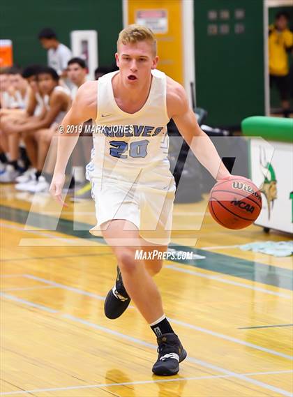 Thumbnail 3 in Estrella Foothills vs. Peoria (Sunnyslope Hoopsgiving Basketball Tournament) photogallery.