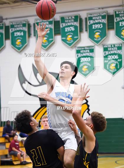 Thumbnail 2 in Estrella Foothills vs. Peoria (Sunnyslope Hoopsgiving Basketball Tournament) photogallery.