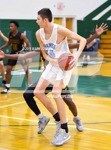 Thumbnail 3 in Estrella Foothills vs. Peoria (Sunnyslope Hoopsgiving Basketball Tournament) photogallery.