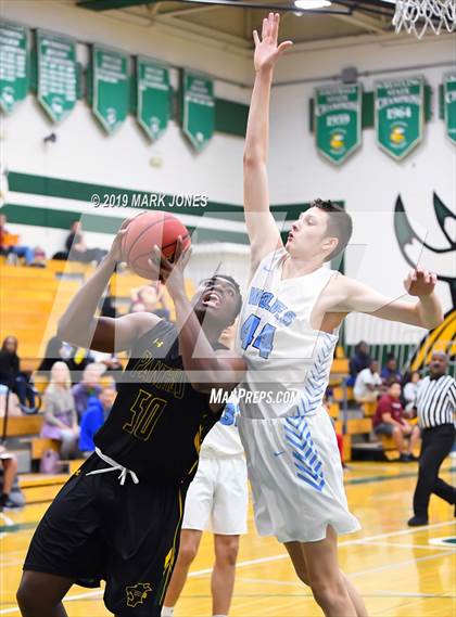 Thumbnail 2 in Estrella Foothills vs. Peoria (Sunnyslope Hoopsgiving Basketball Tournament) photogallery.