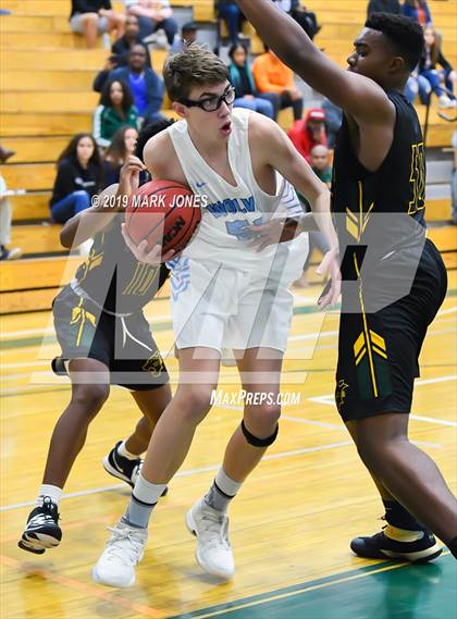Thumbnail 1 in Estrella Foothills vs. Peoria (Sunnyslope Hoopsgiving Basketball Tournament) photogallery.
