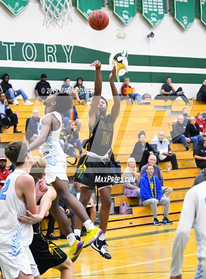 Thumbnail 1 in Estrella Foothills vs. Peoria (Sunnyslope Hoopsgiving Basketball Tournament) photogallery.