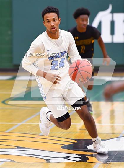Thumbnail 2 in Estrella Foothills vs. Peoria (Sunnyslope Hoopsgiving Basketball Tournament) photogallery.