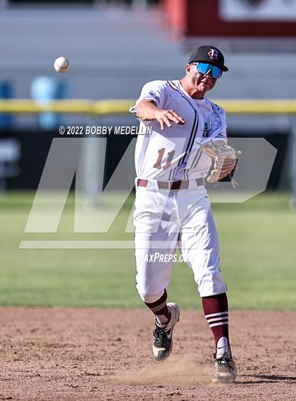 Thumbnail 2 in Mendota @ Fresno Christian (CIF Central Section D6 Semi Final) photogallery.