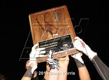 Thumbnail 1 in Redlands East Valley vs. Ridgeview (CIF SoCal Regional D2 Final) photogallery.