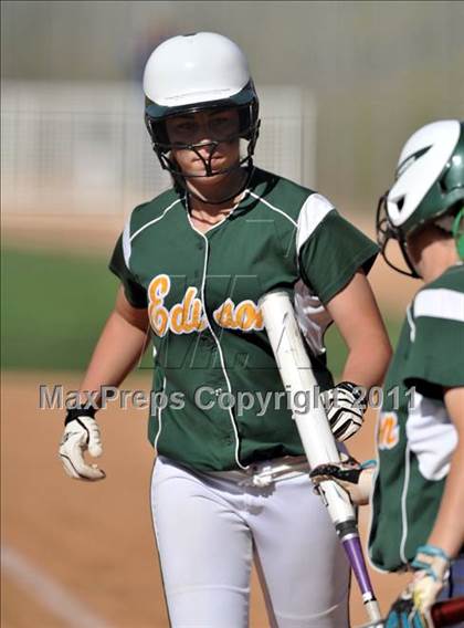 Thumbnail 1 in Edison vs. El Modena (Woodbridge Tournament) photogallery.