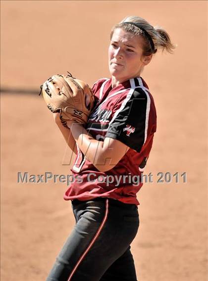 Thumbnail 3 in Edison vs. El Modena (Woodbridge Tournament) photogallery.