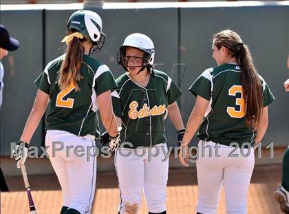 Thumbnail 3 in Edison vs. El Modena (Woodbridge Tournament) photogallery.