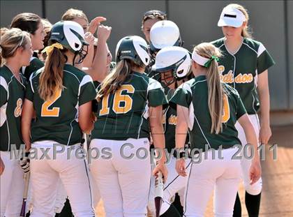 Thumbnail 2 in Edison vs. El Modena (Woodbridge Tournament) photogallery.