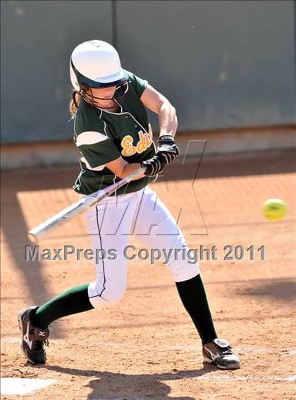 Thumbnail 2 in Edison vs. El Modena (Woodbridge Tournament) photogallery.