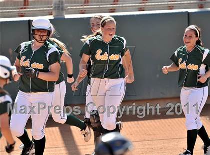 Thumbnail 1 in Edison vs. El Modena (Woodbridge Tournament) photogallery.