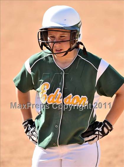 Thumbnail 2 in Edison vs. El Modena (Woodbridge Tournament) photogallery.