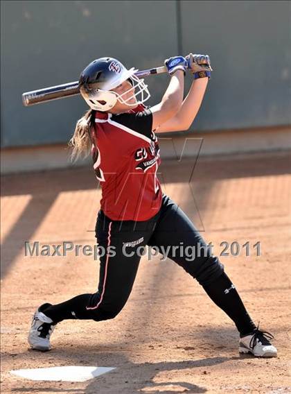 Thumbnail 2 in Edison vs. El Modena (Woodbridge Tournament) photogallery.