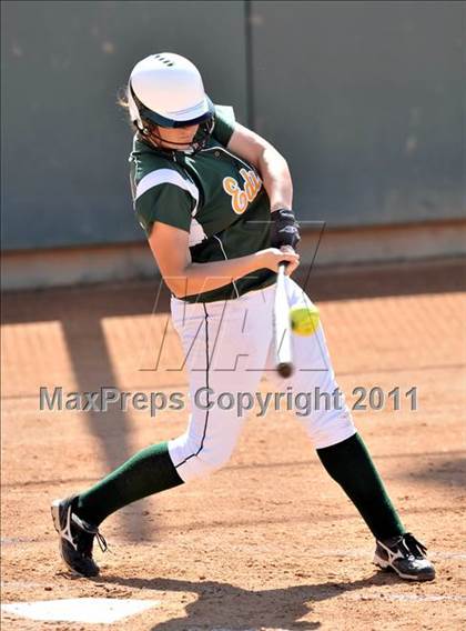 Thumbnail 2 in Edison vs. El Modena (Woodbridge Tournament) photogallery.