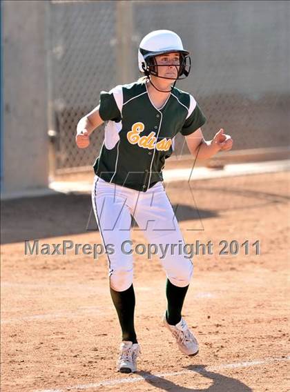 Thumbnail 3 in Edison vs. El Modena (Woodbridge Tournament) photogallery.