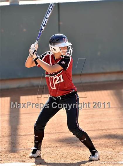 Thumbnail 2 in Edison vs. El Modena (Woodbridge Tournament) photogallery.