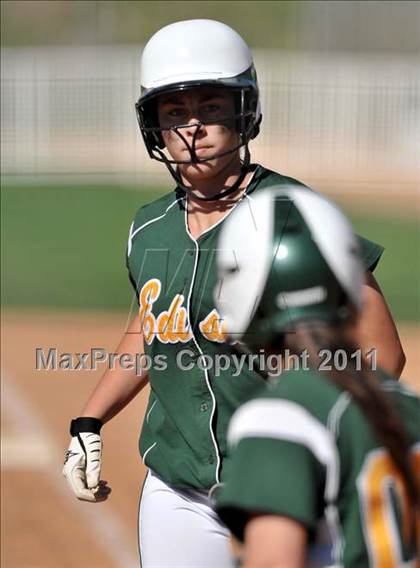 Thumbnail 2 in Edison vs. El Modena (Woodbridge Tournament) photogallery.