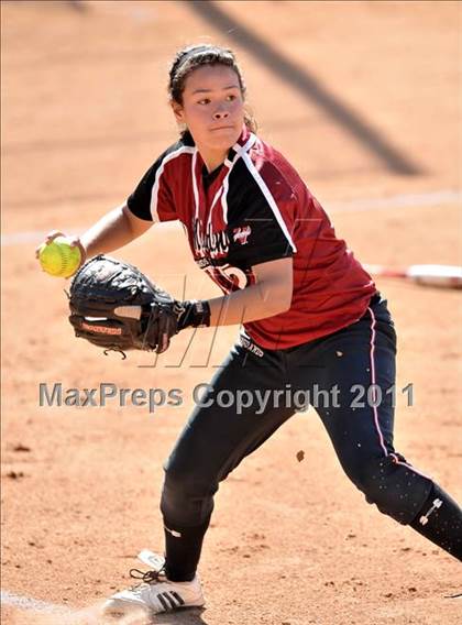 Thumbnail 3 in Edison vs. El Modena (Woodbridge Tournament) photogallery.
