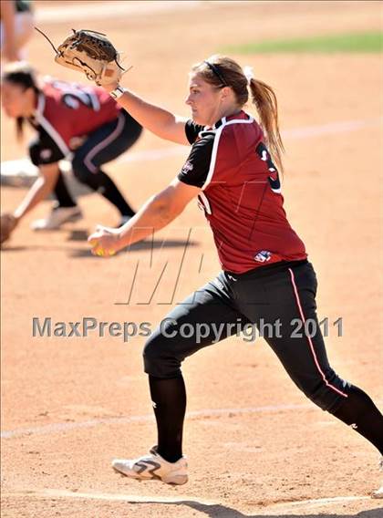 Thumbnail 3 in Edison vs. El Modena (Woodbridge Tournament) photogallery.