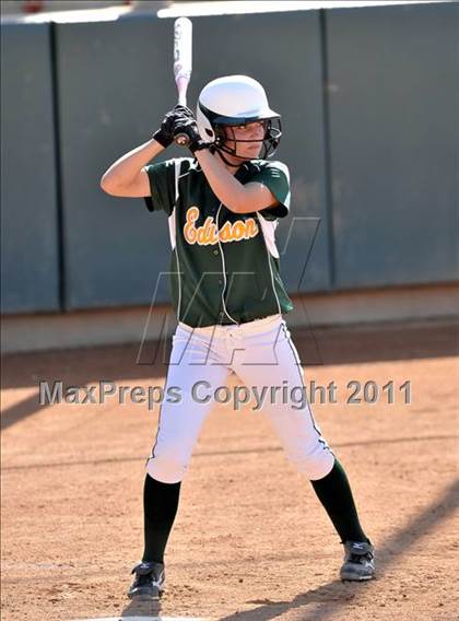 Thumbnail 3 in Edison vs. El Modena (Woodbridge Tournament) photogallery.