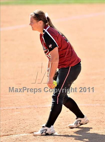 Thumbnail 2 in Edison vs. El Modena (Woodbridge Tournament) photogallery.