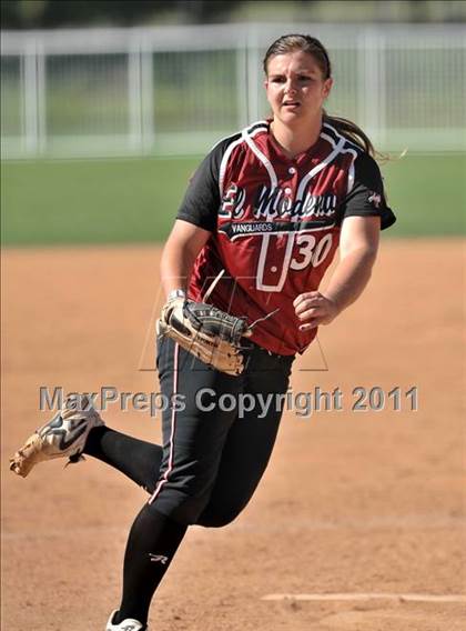 Thumbnail 2 in Edison vs. El Modena (Woodbridge Tournament) photogallery.