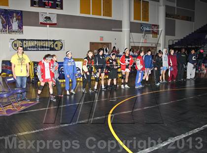 Thumbnail 2 in CIF State Girls Wrestling Championships (Finals) photogallery.