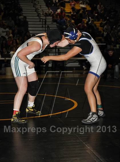 Thumbnail 3 in CIF State Girls Wrestling Championships (Finals) photogallery.
