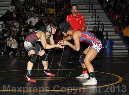 Thumbnail 2 in CIF State Girls Wrestling Championships (Finals) photogallery.