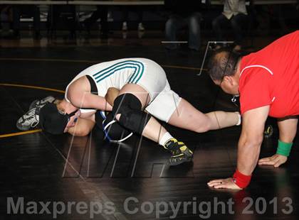 Thumbnail 2 in CIF State Girls Wrestling Championships (Finals) photogallery.