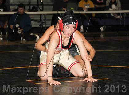 Thumbnail 3 in CIF State Girls Wrestling Championships (Finals) photogallery.