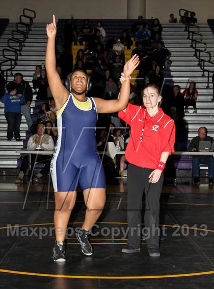 Thumbnail 1 in CIF State Girls Wrestling Championships (Finals) photogallery.