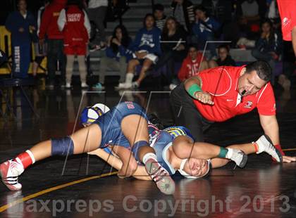 Thumbnail 2 in CIF State Girls Wrestling Championships (Finals) photogallery.