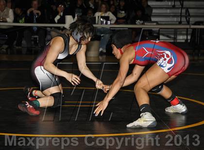 Thumbnail 3 in CIF State Girls Wrestling Championships (Finals) photogallery.