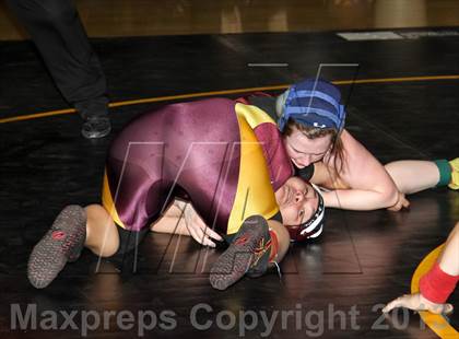 Thumbnail 2 in CIF State Girls Wrestling Championships (Finals) photogallery.