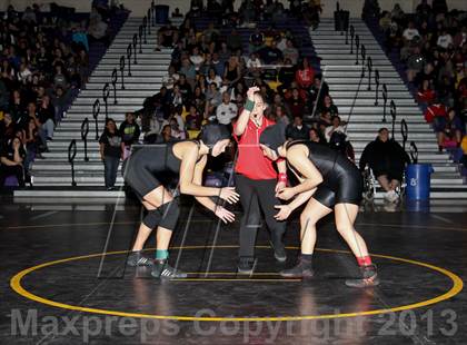 Thumbnail 3 in CIF State Girls Wrestling Championships (Finals) photogallery.