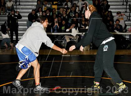 Thumbnail 3 in CIF State Girls Wrestling Championships (Finals) photogallery.
