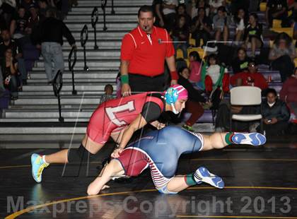 Thumbnail 2 in CIF State Girls Wrestling Championships (Finals) photogallery.