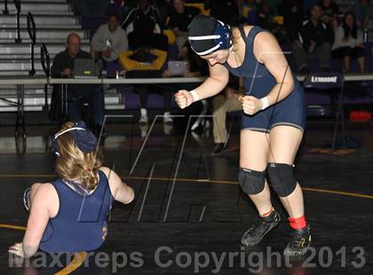 Thumbnail 2 in CIF State Girls Wrestling Championships (Finals) photogallery.