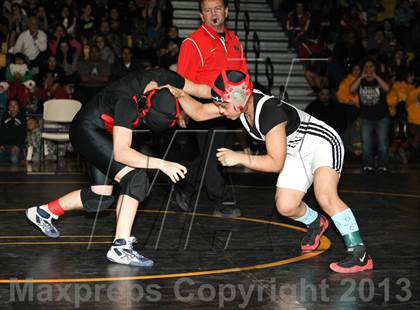 Thumbnail 2 in CIF State Girls Wrestling Championships (Finals) photogallery.