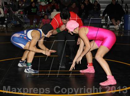 Thumbnail 3 in CIF State Girls Wrestling Championships (Finals) photogallery.