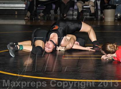 Thumbnail 2 in CIF State Girls Wrestling Championships (Finals) photogallery.