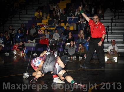 Thumbnail 3 in CIF State Girls Wrestling Championships (Finals) photogallery.